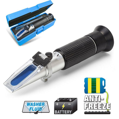4-in-1 DEF Antifreeze Coolant Refractometer for Automobile Antifreeze System