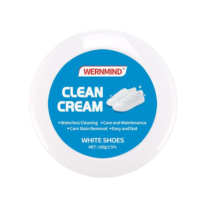 🔥🎁Waterless cleaning cream for white shoes with sponge