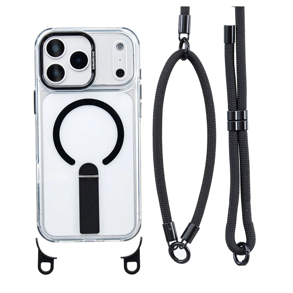 🥳2026 HOT SALE🥳💞50K+ SOLD! MagSafe Phone Case with Detachable Crossbody Neck Lanyard Strap