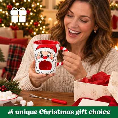 Santa Chocolate Fondue Mug