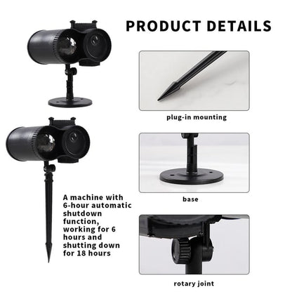 🎃32FT HD Halloween Projector | That Disappoint Your Halloween Party | 10 Unique HD Projection Patterns