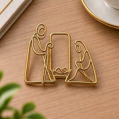 ✝Faith-Inspired Gold Paper Clips — Meaningful Christian Bookmarks