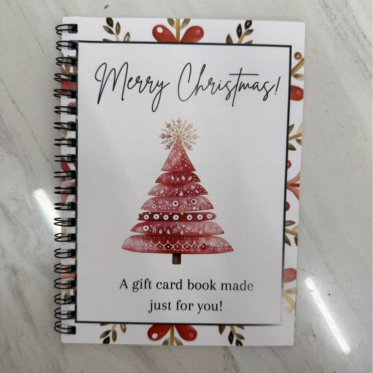 Christmas Gift Card Organizer
