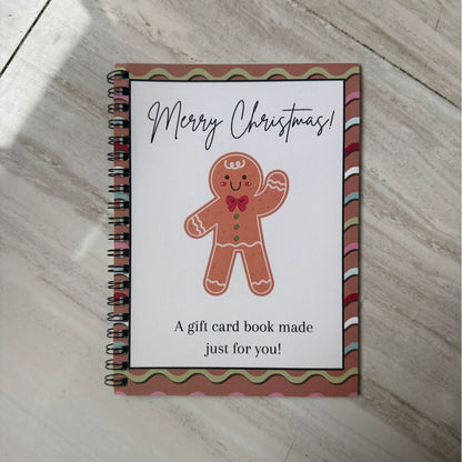 Christmas Gift Card Organizer