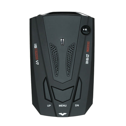 🚗V7 Multi-Band Radar Alert Detector – Voice & LED Alerts with City/Highway Modes