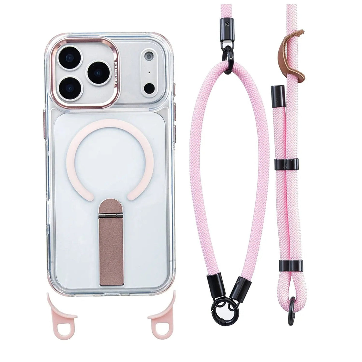 🥳2026 HOT SALE🥳💞50K+ SOLD! MagSafe Phone Case with Detachable Crossbody Neck Lanyard Strap