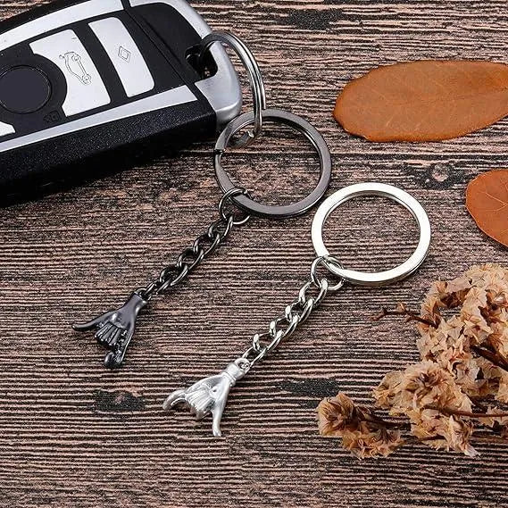 ✨Valentine's Day Limited Offer🎁-2PCS Pinky Promise Matching Keychains💘