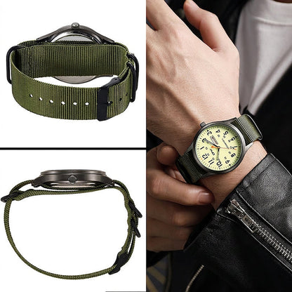 ⌚✨ Men's Quartz Watch with Luminous Display – Glows in the Dark, Shines All Day! Classic Style for Any Occasion 👔