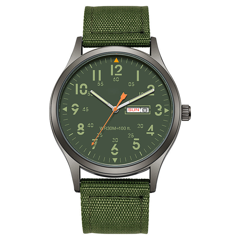 ⌚✨ Men's Quartz Watch with Luminous Display – Glows in the Dark, Shines All Day! Classic Style for Any Occasion 👔