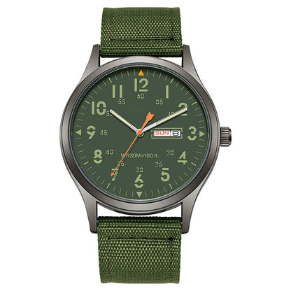 ⌚✨ Men's Quartz Watch with Luminous Display – Glows in the Dark, Shines All Day! Classic Style for Any Occasion 👔